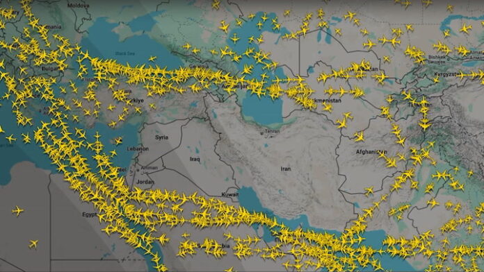 Airlines Flee Middle East as US Strikes Iranian Nuclear Sites