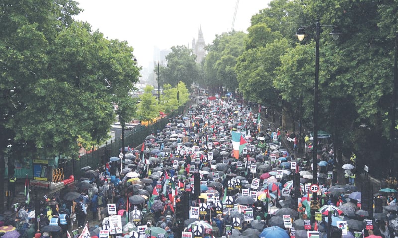 Gaza March London