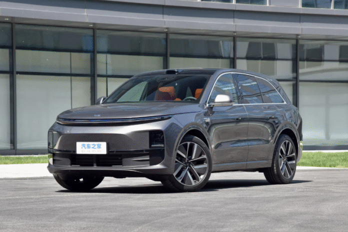 Li auto chinese vehicle
