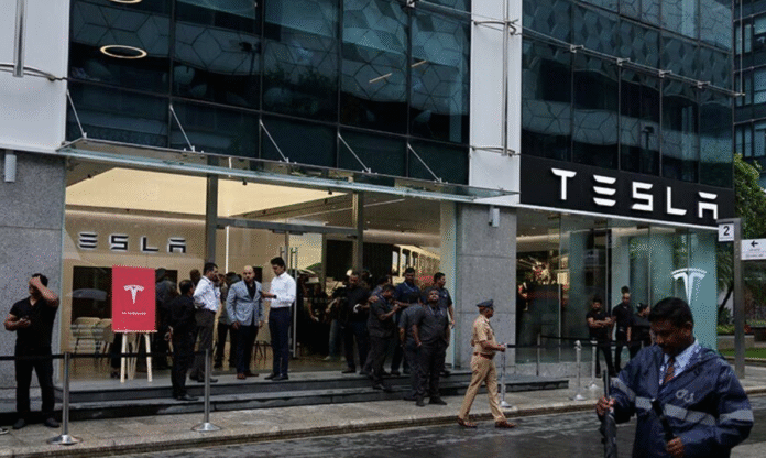 Tesla Showroom India