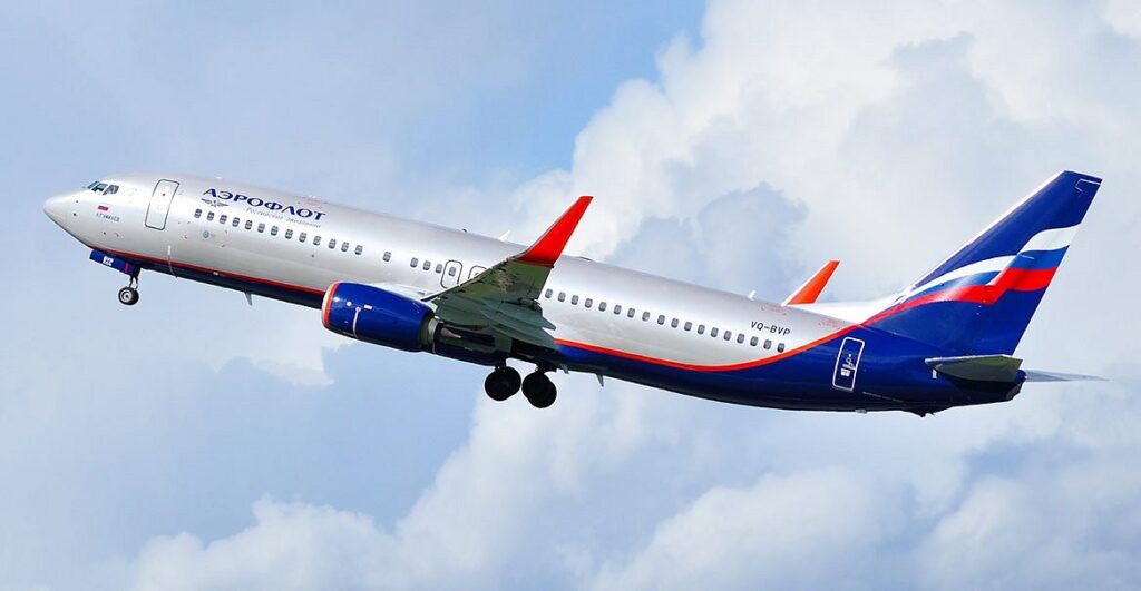 aeroflot plane