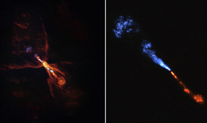 first time seen birth of a solar system