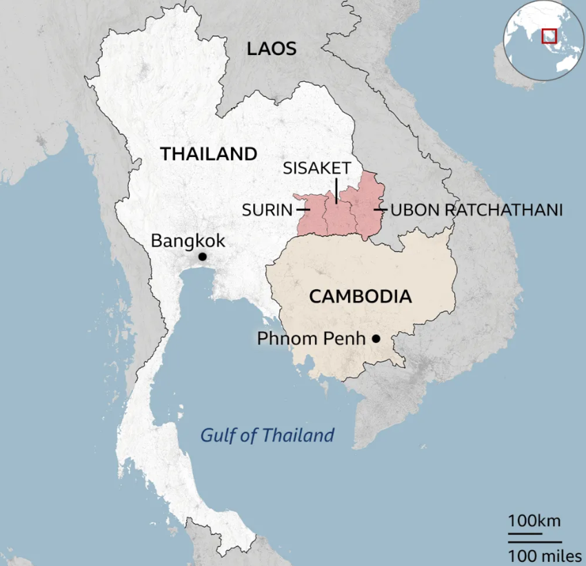 thailand cambodia border