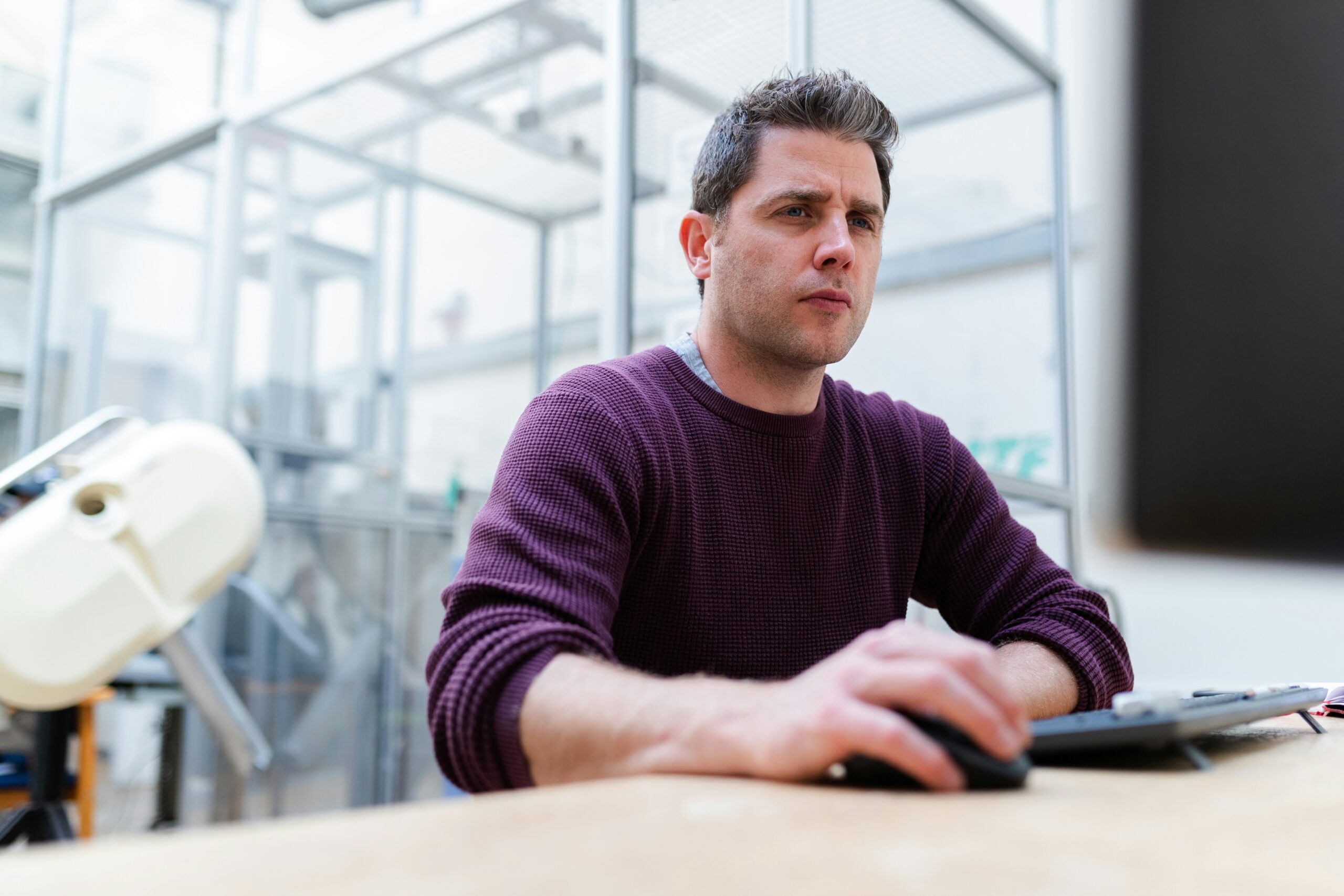 Person using laptop
