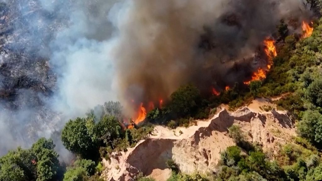 Greece Europe wildfire crisis