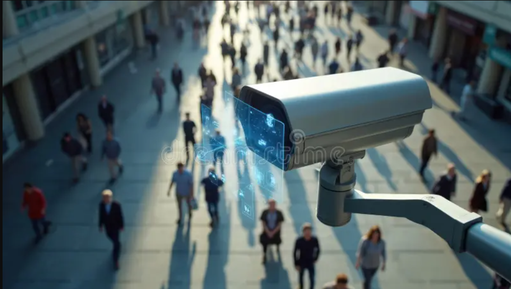 facial recognition cameras warning