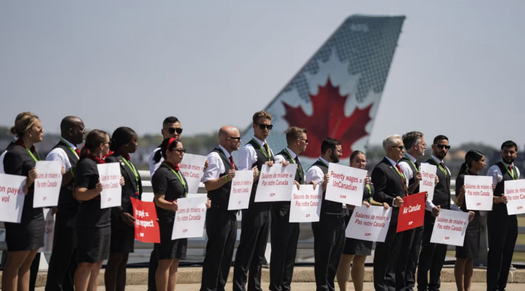 Air Canada Staff Strike
