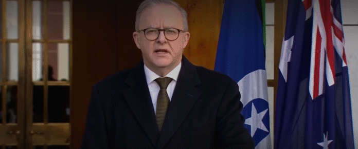 Australia recognise Palestinian state protest Sydney