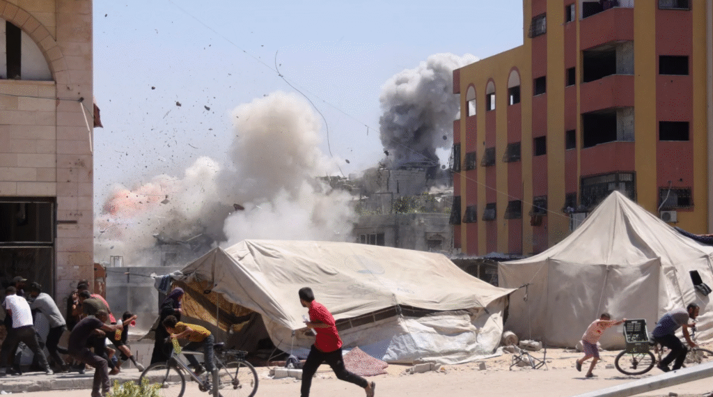 Israeli Military Assault Gaza City