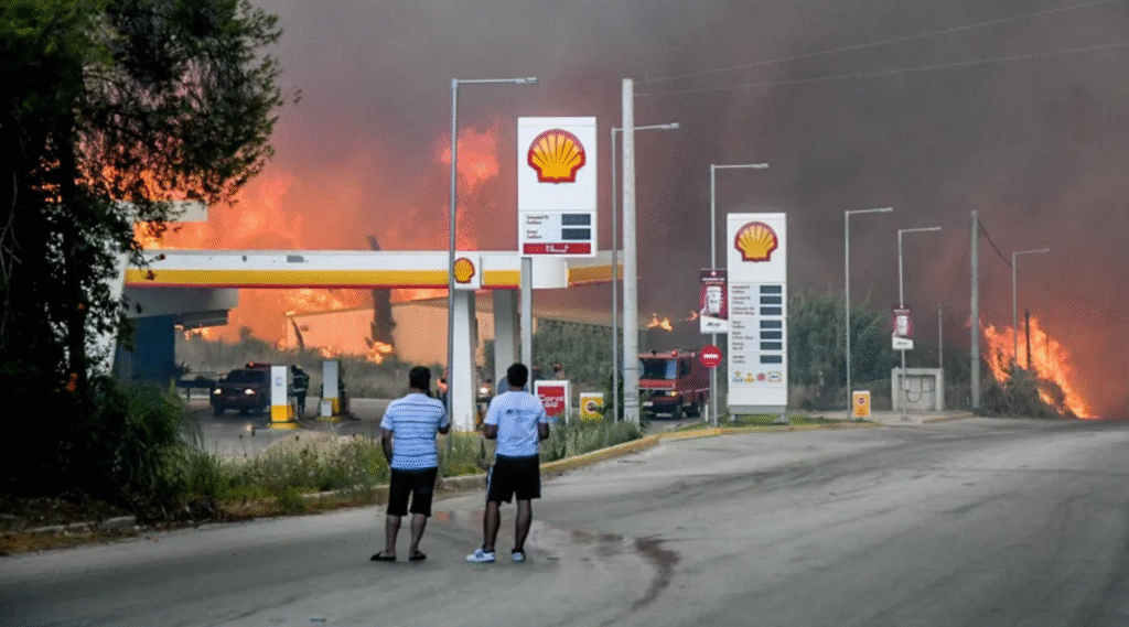 EU Wildfire Aid Spain