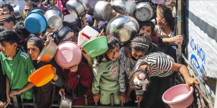 Humanitarian aid weaponisation Gaza
