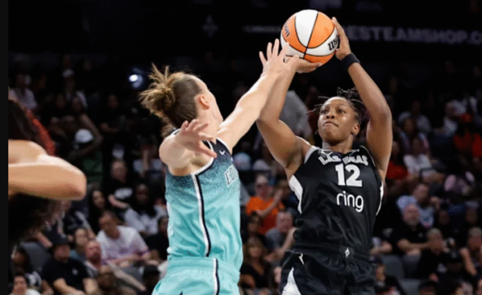 Aces beat Liberty again