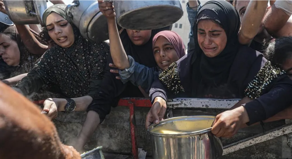 Humanitarian aid weaponisation Gaza