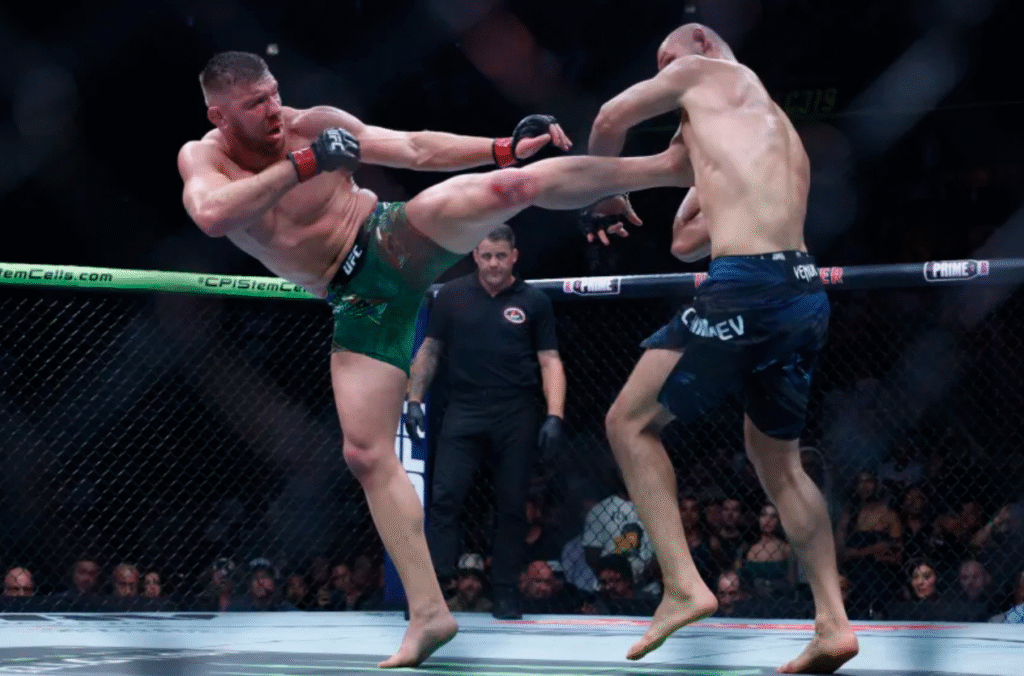 Khamzat Chimaev UFC victory