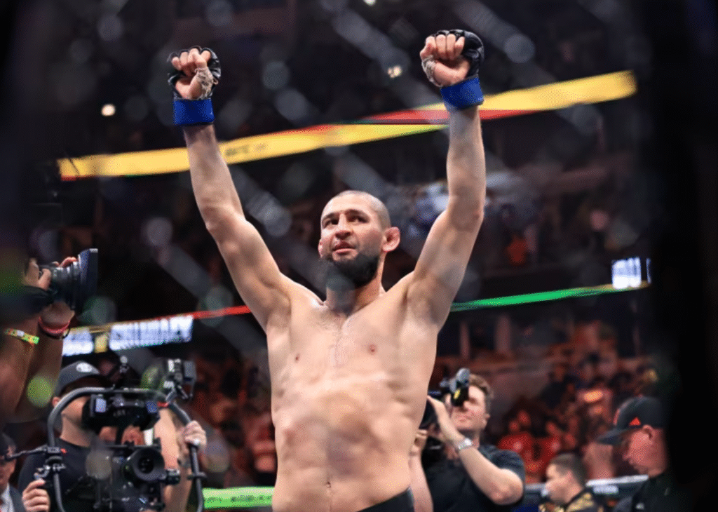 Khamzat Chimaev UFC victory