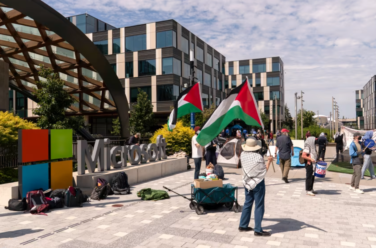 Microsoft Israel military ties