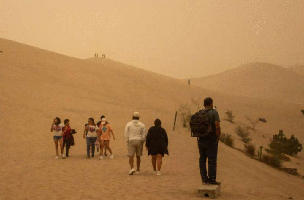sand storm peru