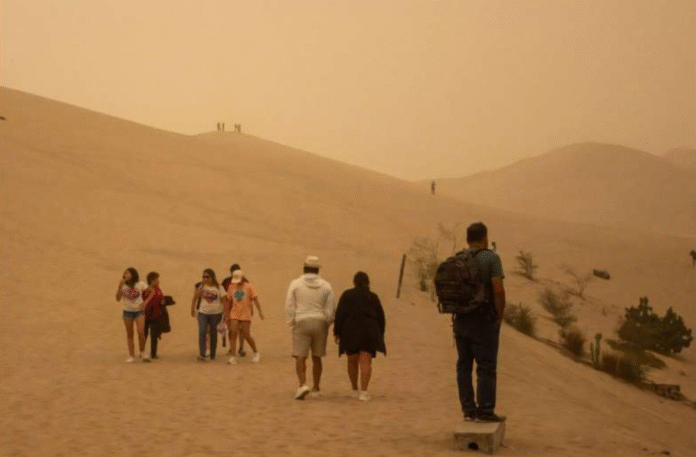 sand storm peru