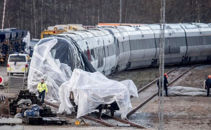 Danish train accident today