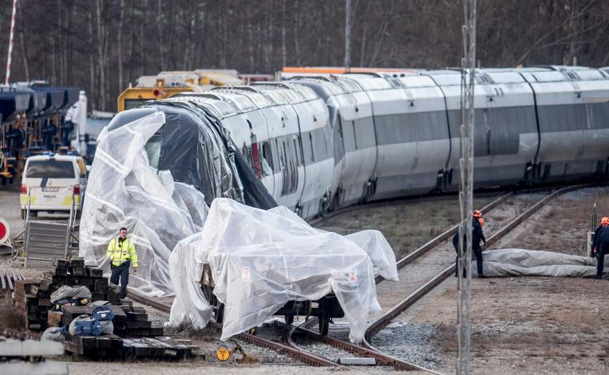 Danish train accident today