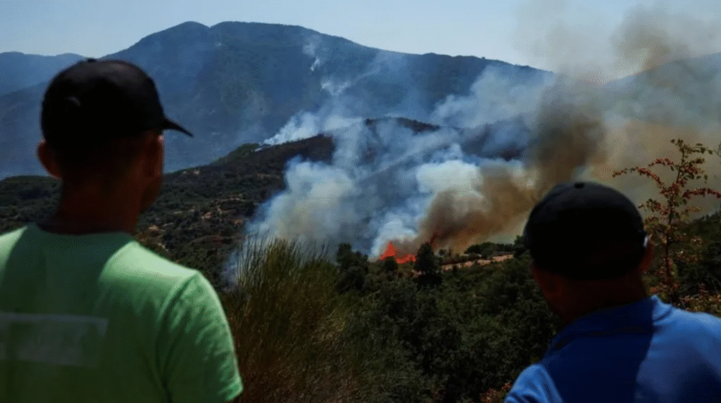 Southern Europe wildfires surge