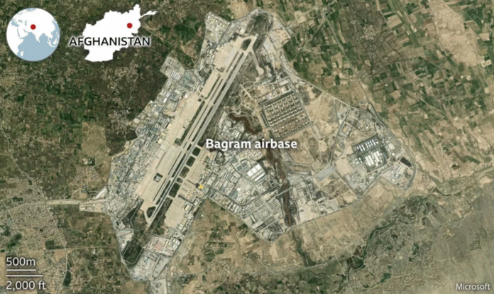 taliban trump airbase dispute