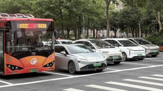 China electric vehicle boom