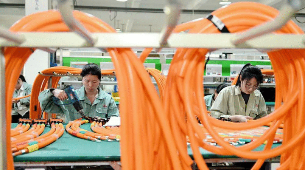 China electric vehicle boom