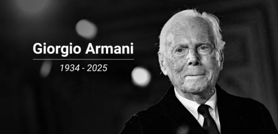 Giorgio Armani death news
