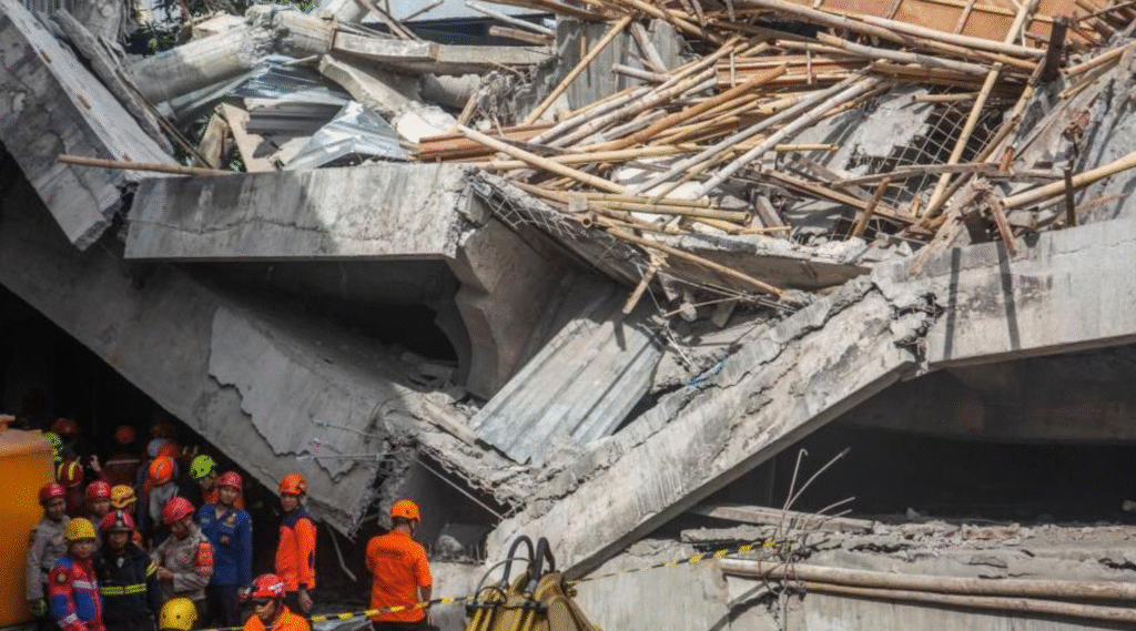 Indonesian School Collapse