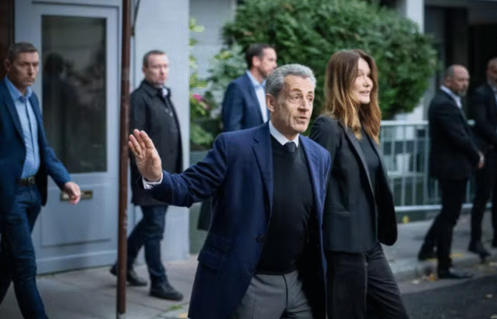 Sarkozy jailed in France