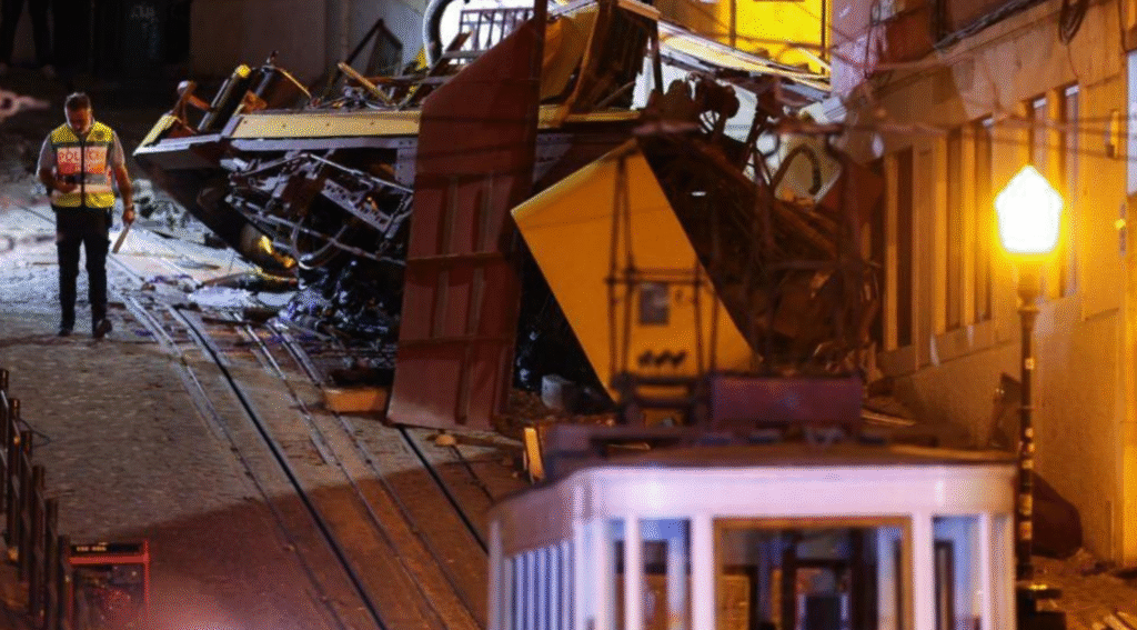 Lisbon funicular crash report