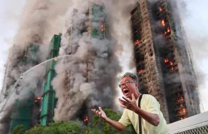 Hong Kong tower fire
