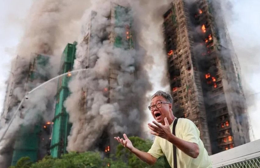 Hong Kong tower fire