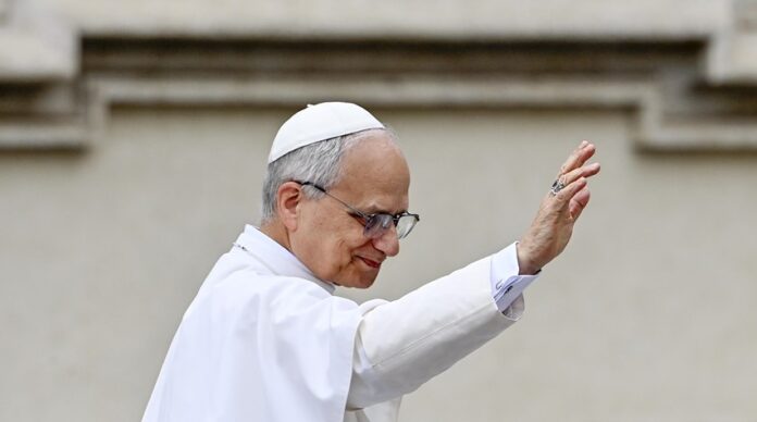 Pope Leo Plaque Unveiling