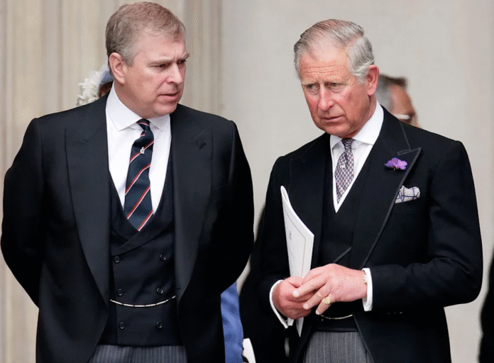 King Charles Prince Andrew