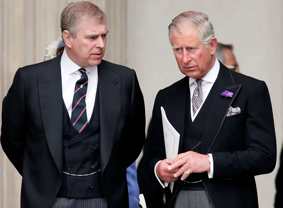 King Charles Prince Andrew