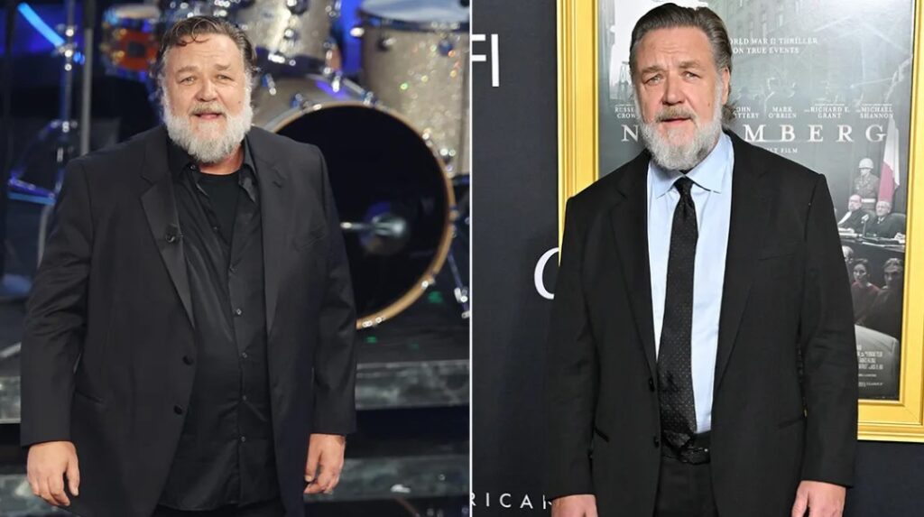 Russell Crowe weight loss journey