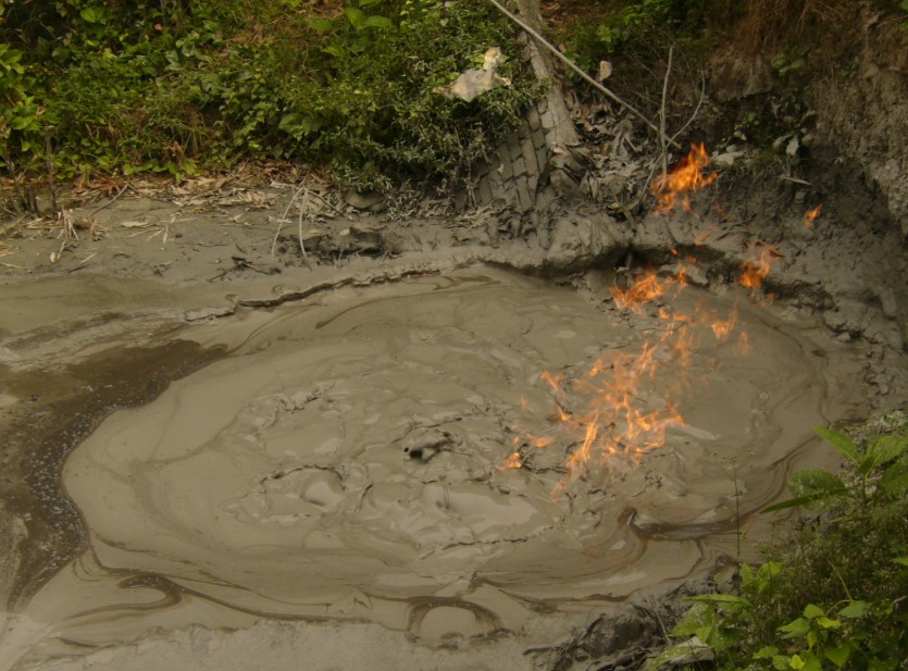 Taiwan mud volcano