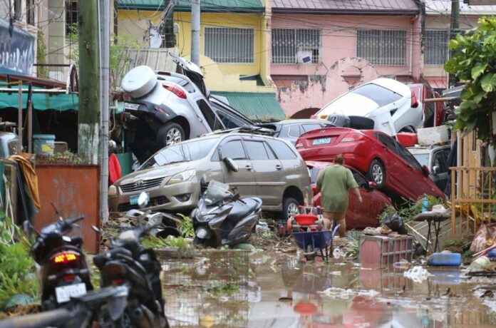 Philippines typhoon destruction