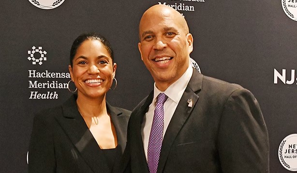 Cory Booker wedding joy