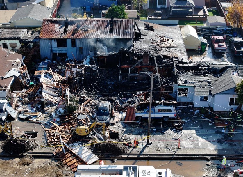 California house explosion injured