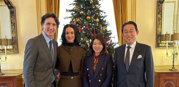Katy Perry Justin Trudeau